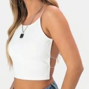 Adika Orange‎ Strappy Women's Top